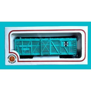 Bachmann HO Scale Union Pacific Santa Fe ATSF #94135 40' Stock Car Train Green